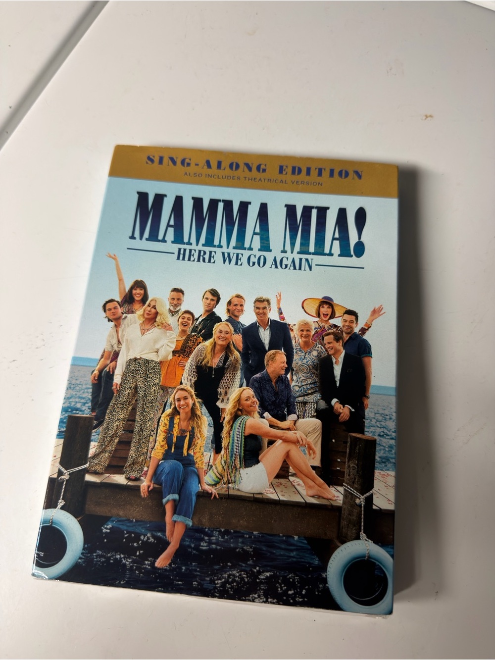 MAMMA MIA! - Here We Go Again (Sing-Along Edition) - Blue Cover